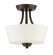 Grace Two Light Convertible Semi Flush in Espresso (46|41952ESP)