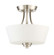 Grace Two Light Convertible Semi Flush in Brushed Polished Nickel (46|41952BNK)