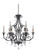 Bentley Nine Light Chandelier in Matte Black (46|38929MBK)