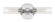 Modina LED Linear Wall Sconce in Chrome (46|38002CH)