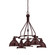 Timarron Five Light Chandelier in Aged Bronze Brushed (46|35925ABZ)