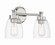 Henning Two Light Vanity in Polished Nickel (46|12716PLN2)