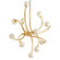 Signature 12 Light Chandelier in Gold Leaf (68|294012GL)