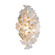 Jasmine One Light Wall Sconce in Gold Leaf (68|26811GL)
