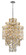Ambrosia 11 Light Chandelier in Gold Silver Leaf & Stainless (68|215711)