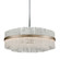 Chime 12 Light Chandelier in Silver Leaf Polished Stainless (68|20448)