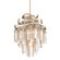 Chimera Three Light Pendant in Warm Silver Leaf (68|17643WSL)