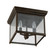 Outdoor Three Light Outdoor Flush Mount in Old Bronze (65|9546OB)