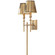 Whitney Two Light Wall Sconce in Aged Brass (65|649721AD708)