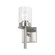 Mason One Light Wall Sconce in Brushed Nickel (65|646811BN532)