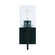 Carter One Light Wall Sconce in Matte Black (65|639311MB500)