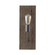 Tybee One Light Wall Sconce in Nordic Grey (65|629111NG)