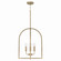 Lawson Four Light Foyer Pendant in Aged Brass (65|548841AD)