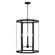 Brennen Four Light Foyer Pendant in Black Iron (65|544941BI)