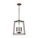 Thea Four Light Foyer Pendant in Oil Rubbed Bronze (65|537641OR)