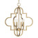Ellis Four Light Pendant in Brushed Gold (65|4541BG)