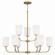 Lawson Nine Light Chandelier in Aged Brass (65|448891AD542)