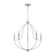 Madison Five Light Chandelier in Brushed Nickel (65|447051BN)