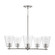 Baker Five Light Chandelier in Brushed Nickel (65|446951BN533)