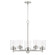 Mason Five Light Chandelier in Brushed Nickel (65|446851BN532)