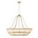 Wren Six Light Chandelier in Matte Brass (65|444161MA)