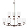 Dixon Nine Light Chandelier in Bronze (65|415291BZ338)