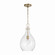 Brentwood One Light Pendant in Aged Brass (65|349011AD)