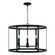 Brennen Four Light Pendant in Black Iron (65|344941BI)