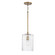 Emerson One Light Pendant in Aged Brass (65|341311AD)