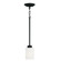 Dixon One Light Pendant in Matte Black (65|315211MB338)