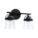 Madison Two Light Vanity in Matte Black (65|147021MB534)