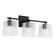 Lexi Three Light Vanity in Matte Black (65|141731MB508)