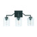 Carter Three Light Vanity in Matte Black (65|139331MB500)
