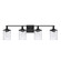 Colton Four Light Vanity in Matte Black (65|128841MB451)