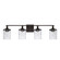 Colton Four Light Vanity in Bronze (65|128841BZ451)