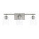 Greyson Three Light Vanity in Brushed Nickel (65|128531BN449)