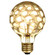 Crystal Light Bulb in Amber Marble (427|144025)