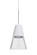 Timo 6 One Light Pendant in Satin Nickel (74|XTIMO6WCLEDSN)