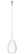 Pera Pendant in Satin Nickel (74|RXP171307SN)