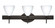 Mia Wall Sconce in Bronze (74|3SW177907BR)