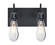Wish Wall Sconce in Black (74|2WGWISHCLEDILBK)