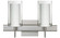 Pahu Two Light Wall Sconce in Satin Nickel (74|2SWC44007SNSQ)
