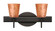 Nico Wall Sconce in Bronze (74|2SW5125CFBR)
