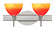 Brella Wall Sconce in Satin Nickel (74|2SW4679SLSN)