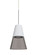 Timo 6 One Light Pendant in Satin Nickel (74|1XTTIMO6WSLEDSN)