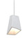 Skip One Light Pendant in Satin Nickel (74|1XTSKIPWHLEDSN)