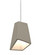 Skip Pendant in Satin Nickel (74|1XTSKIPTNLEDSN)