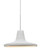 Modus One Light Pendant in Satin Nickel (74|1XTMODUSWHLEDSN)