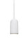 Glide One Light Pendant in Satin Nickel (74|1XTGLIDEWHLEDSN)