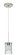 Scope One Light Pendant in Satin Nickel (74|1XT6524ECLEDSN)